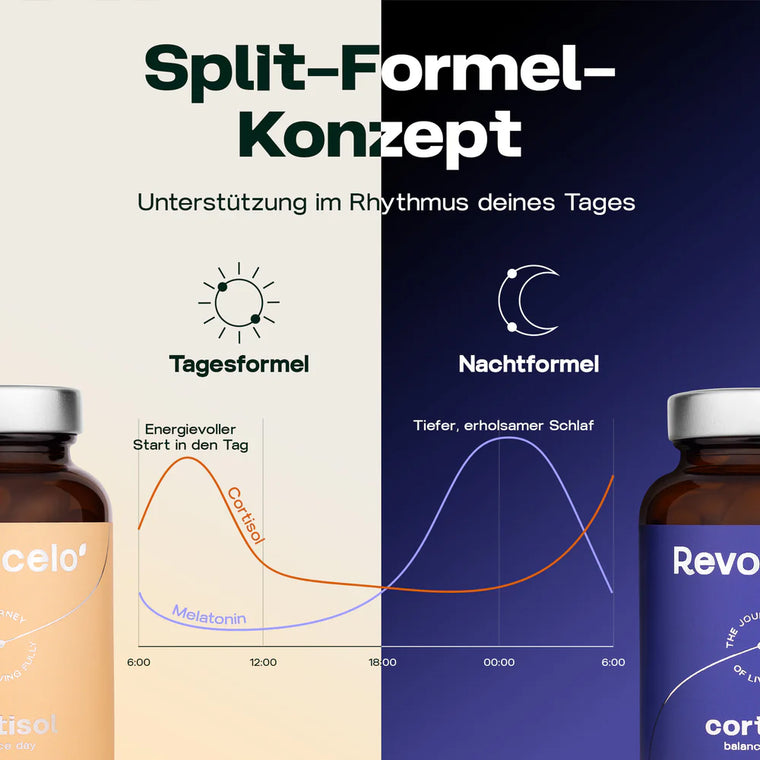 Cortisol Balance Tag & Nacht — Zweiteilige Formel